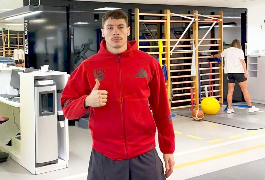 Bogdan Racovițan la recuperare după ruptura de ligamente suferită în Polonia, foto: GSP Internaționalul român cu două meciuri la Euro 2024 riscă să rămână fără echipă în vară: o accidentare cumplită e de vină