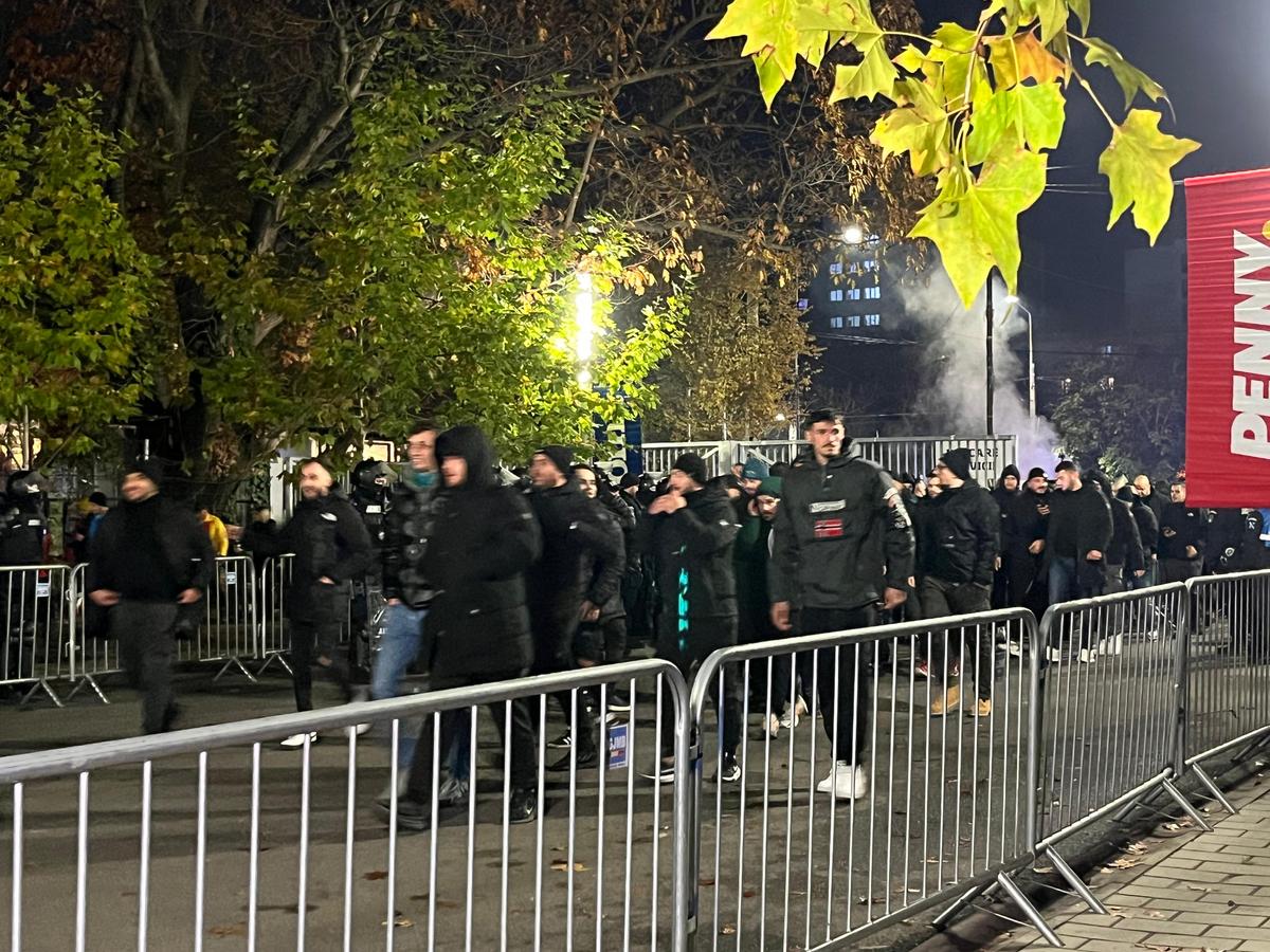 Imagini cu suporterii la România - Kosovo din Liga Națiunilor