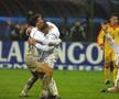 Mladen Rudonja celebrând golul din „barajul” cu România / Sursă foto: Arhivă Gazeta Sporturilor