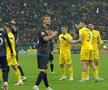 Ce arăta kosovarul Dellova către fanii români în timp ce fugea spre vestiare