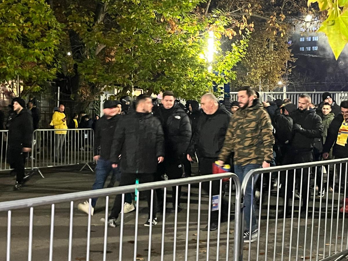 Imagini cu suporterii la România - Kosovo din Liga Națiunilor