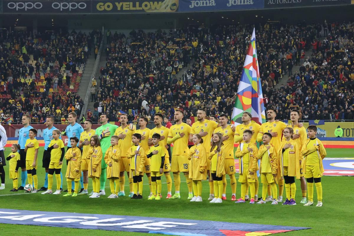 Toate mesajele și scandările de la România - Kosovo, meci din Liga Națiunilor jucat pe Arena Națională