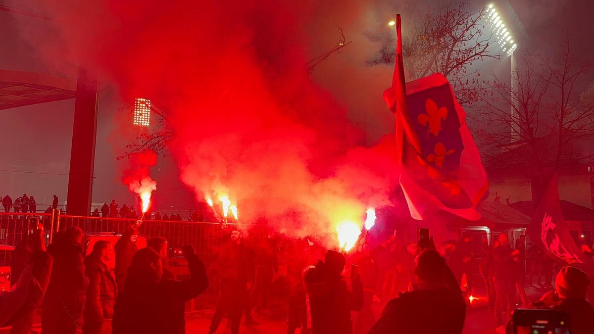 Imagini dinaintea meciului Bosnia - România