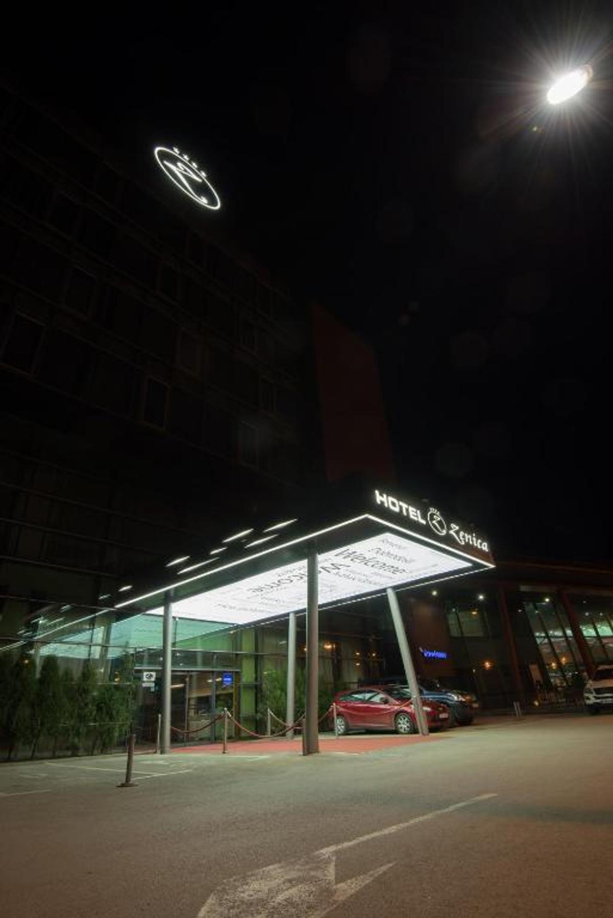 Sosirea echipei naţionale la hotelul Zenica