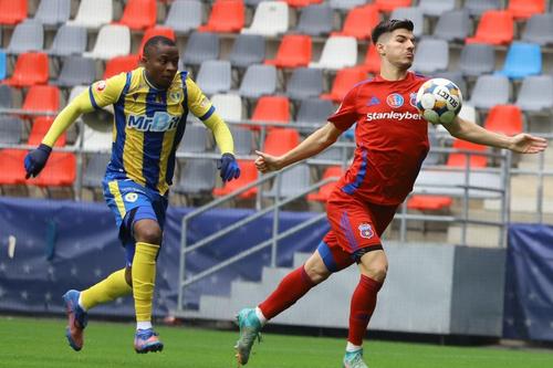 Steaua a condus de două ori în Ghencea, în amicalul cu Petrolul. Foto: Facebook Steaua București
