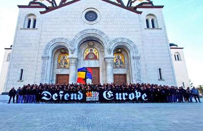 În drumul spre Zenica, ultrașii radicali din „Uniți Sub Tricolor” au făcut un popas » Cu cine s-au întâlnit: „Nu vom accepta”