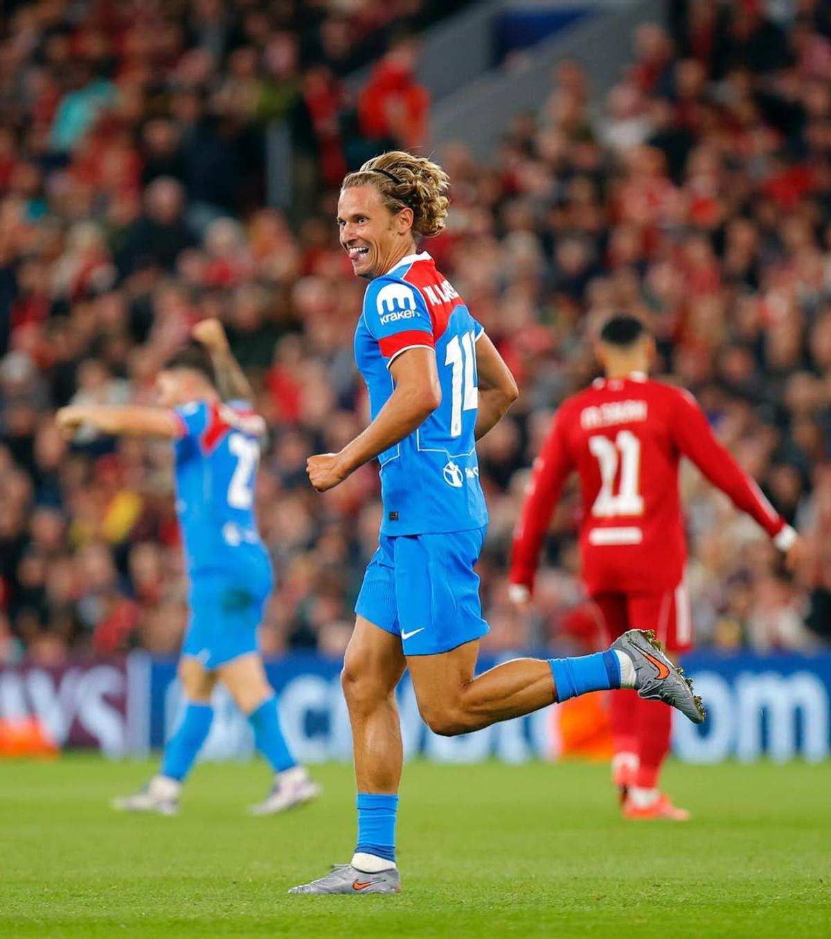 Marcos Llorente și soția Patricia