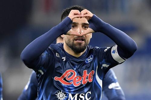 Lorenzo Insigne celebrează golul înscris împotriva lui Lazio, în anul 2022. Foto: Imago