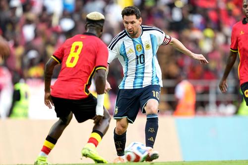 Angola - Argentina / Foto: Facebook @afa