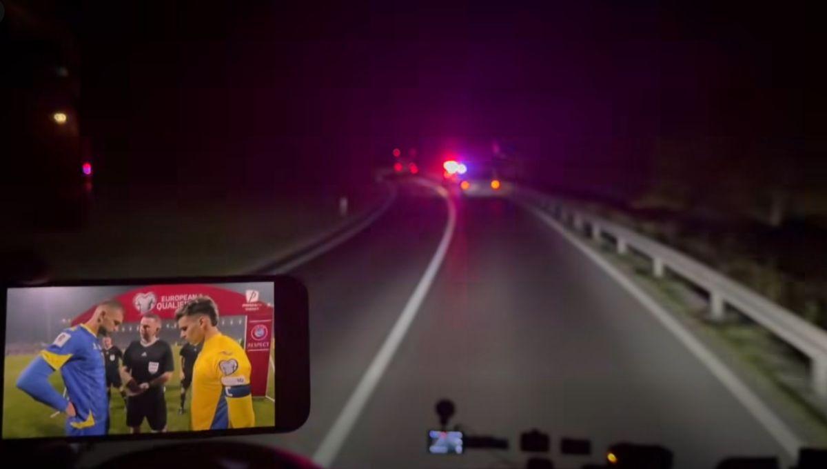 Imagini revoltătoare afișate de bosniaci la meciul cu România
