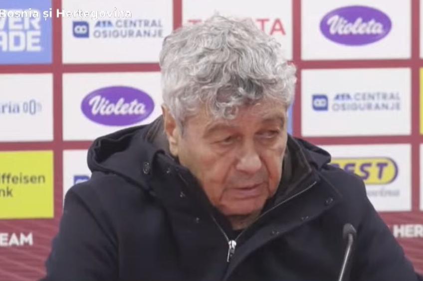 Mircea Lucescu s-a certat cu jurnaliștii bosniaci în conferința de presă