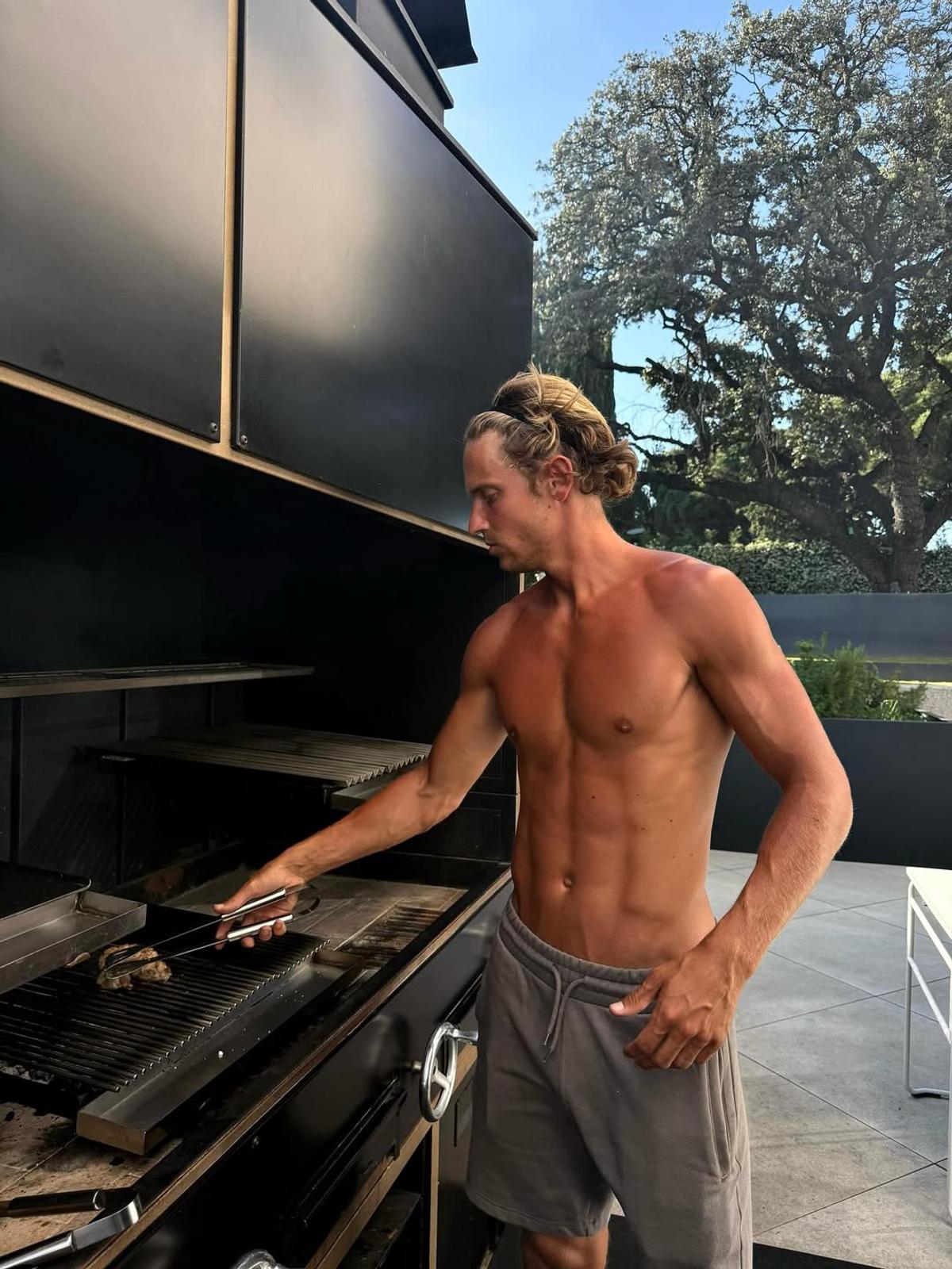Marcos Llorente și soția Patricia