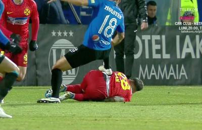 Viitorul - FCSB 0-2 // FOTO Atac înfiorător: Andrei Artean și-a înfipt crampoanele în Dennis Man! Era de „roșu”?