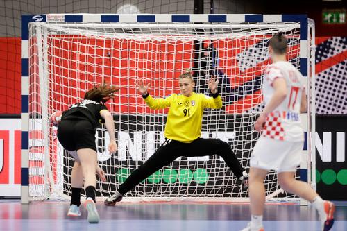 MVP-ul partidei cu Germania, portarul Tea Pijevici FOTO Jozo Cabraja / kolektiffimages