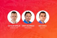 Vocile Gazetei » FCSB - Rapid 3-1, comentat live pe GSP.ro de Dan Udrea, Cătălin Țepelin și Cristian Geambașu