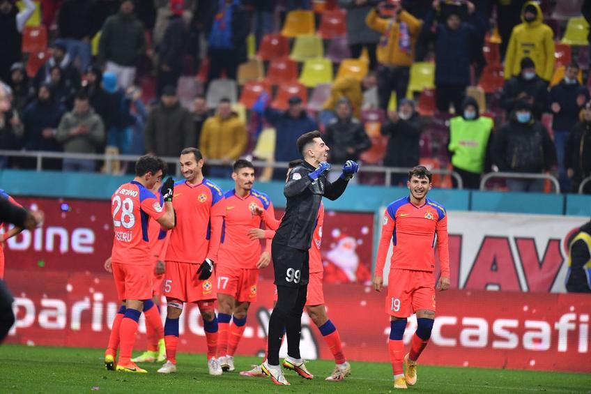 FCSB - Rapid 3-1. Ultima victorie a vicecampioanei contra alb-vișiniilor pe teren propriu a venit într-un sezon în care FCSB a câștigat campionatul, 2012-2013!