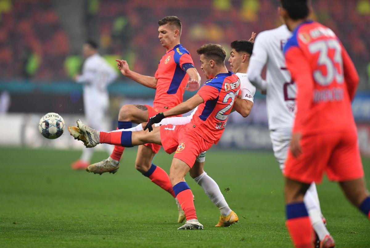 FCSB - RAPID 3-1. Mihai Iosif, întrebat de ce a fost eliminat la final: „M-am dus și i-am spus lui Kovacs exact așa”