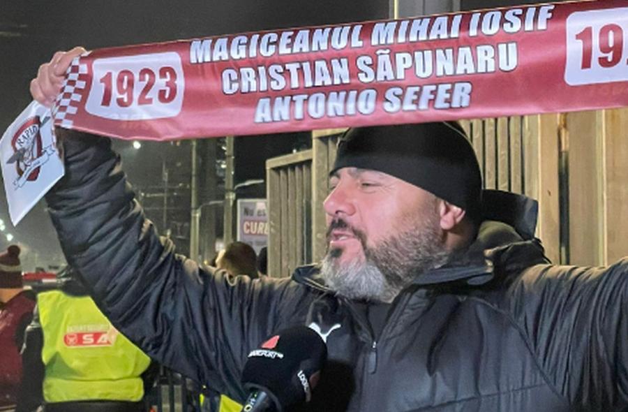 Rapidiștii lovesc din nou! „Diavolii vișini”, varianta 2021 » Ce s-a putut vedea înainte de FCSB - Rapid 