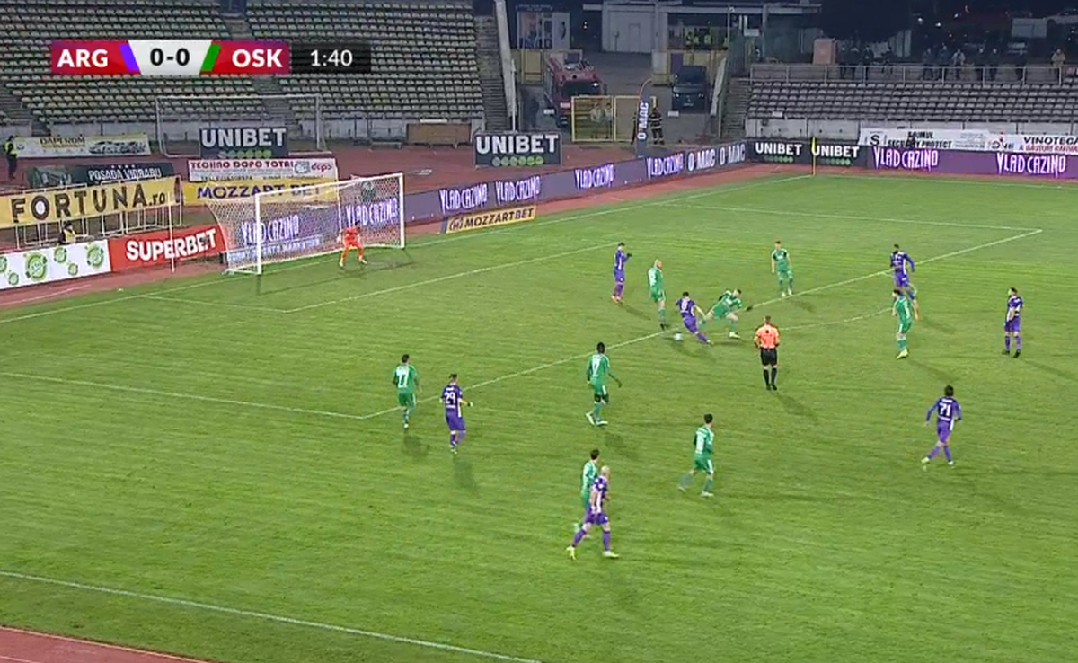 FC Argeș - Sepsi. A fost marcat cel mai rapid gol al sezonului în Liga 1!