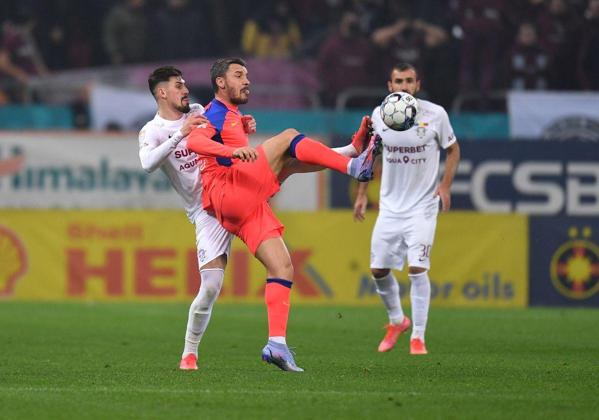 FCSB - RAPID 3-1. Mihai Iosif, întrebat de ce a fost eliminat la final: „M-am dus și i-am spus lui Kovacs exact așa”