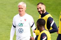 Cum a răspuns Didier Deschamps când a fost întrebat dacă Benzema va juca în finală + De când ar fi putut evolua jucătorul Realului la Campionatul Mondial