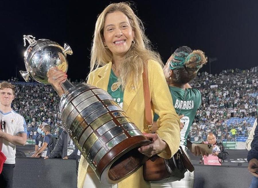 Leila Pereira // foto: Twitter @ leilapereiralp S-a făcut transferul iernii: Real Madrid achită 60 de milioane de euro pentru noua senzație din Brazilia! » Ce știe să facă puștiul de 16 ani
