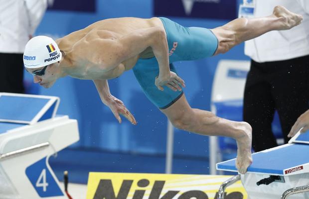 David Popovici a terminat pe locul 4 finala la 100m liber, dar a bătut două noi recorduri!