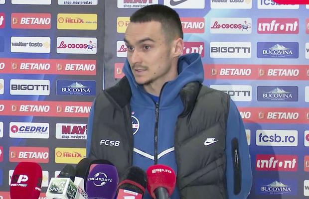 „Ne-au bătut din două ocazii” » A primit banderola și a ieșit în față: „Ce plecare? Mă gândesc doar la Steaua”