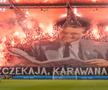 Scenografie anti-UEFA în Conference League: „Câinii latră, caravana trece”