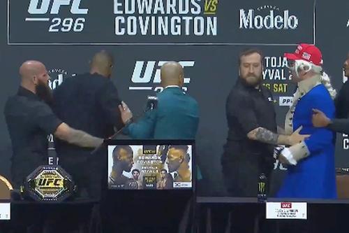 Leon Edwards a sărit la bătaie după gluma macabră a lui Colby Covington