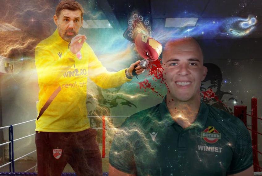 Aleksa Boskovic, preparatorul fizic agreat și adus de Zeljko Kopic la Dinamo, a fost implicat într-un scandal de proporții pe durata aventurii avute în Bulgaria / Fotomontaj Stela Tănase