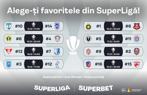 Prinde Supercotele la penultima etapă a anului!