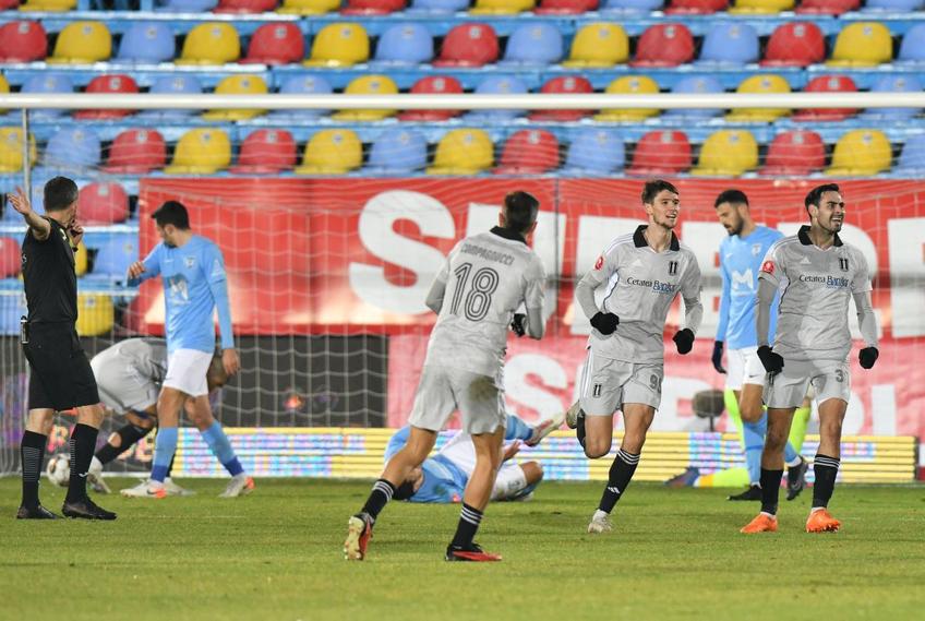 Vârful moldovean, proaspăt naturalizat și convocat la naționala U21 a României, a fost lăudat de Adrian Mititelu și de Mihai Stoica.  / FOTO: Cristi Preda