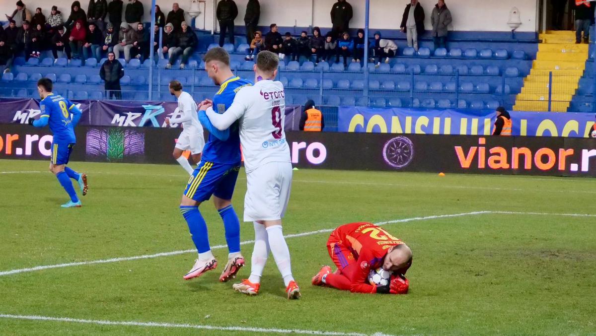 CFR Cluj pierde puncte importante cu Unirea Slobozia » Cum arată clasamentul în Superligă acum