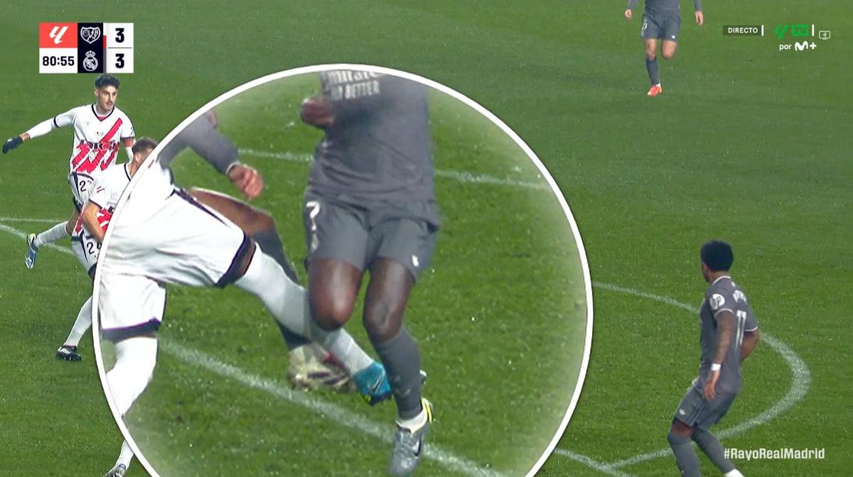 Vinicius a cerut penalty în Rayo Vallecano - Real Madrid