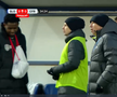 Dan Petrescu, criză de nervi în timpul meciului Unirea Slobozia - CFR Cluj