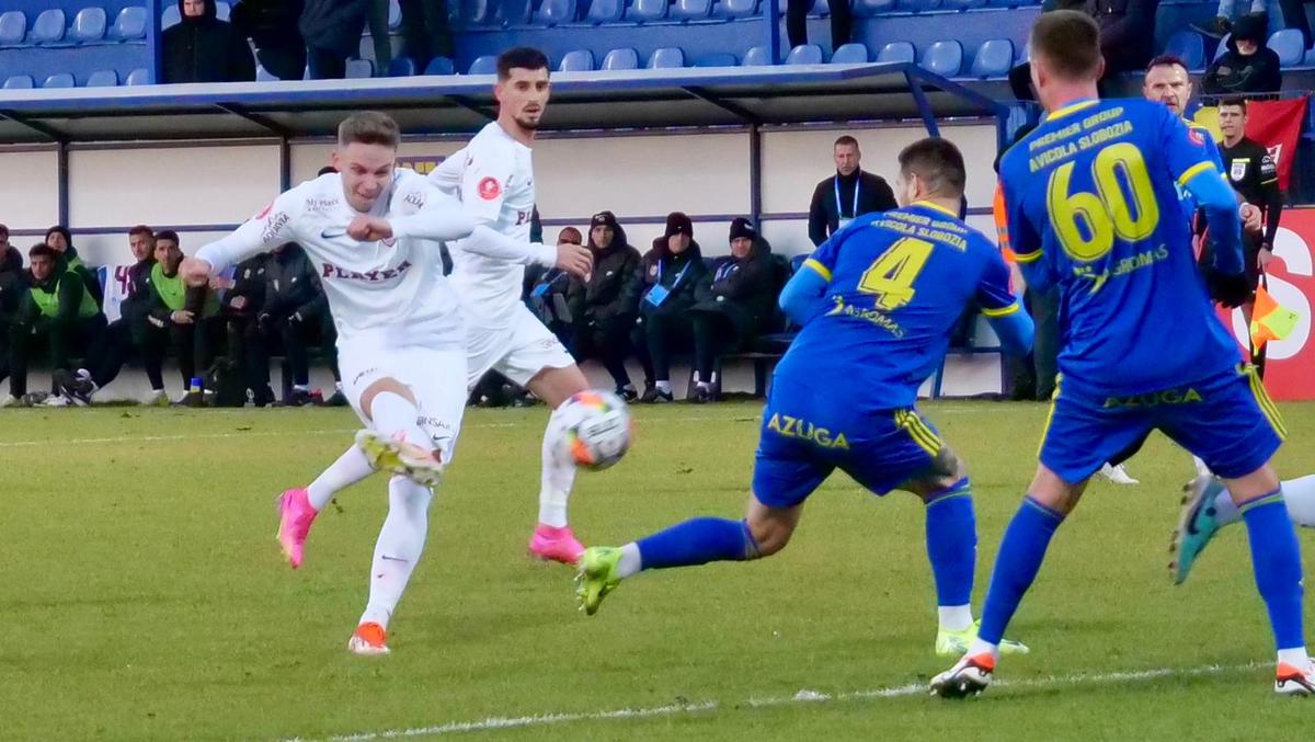 CFR Cluj pierde puncte importante cu Unirea Slobozia » Cum arată clasamentul în Superligă acum