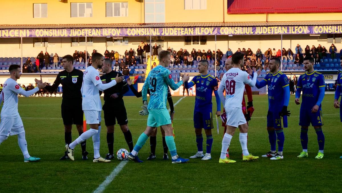 Unirea Slobozia - CFR Cluj, etapa #20