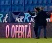 Dan Petrescu, criză de nervi în timpul meciului Unirea Slobozia - CFR Cluj