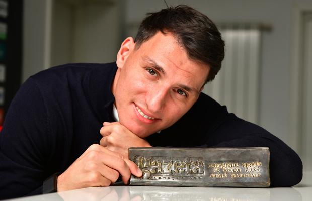 Risto Radunovic, „Fotbalistul străin al anului 2024”, interviu exclusiv pentru Gazeta Sporturilor: „Foamea pe care o are echipa o am și eu! 2025 să ne aducă Champions League”