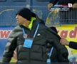 Dan Petrescu, criză de nervi în timpul meciului Unirea Slobozia - CFR Cluj