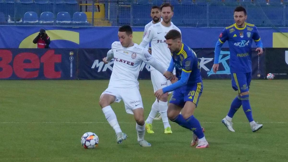 CFR Cluj pierde puncte importante cu Unirea Slobozia » Cum arată clasamentul în Superligă acum