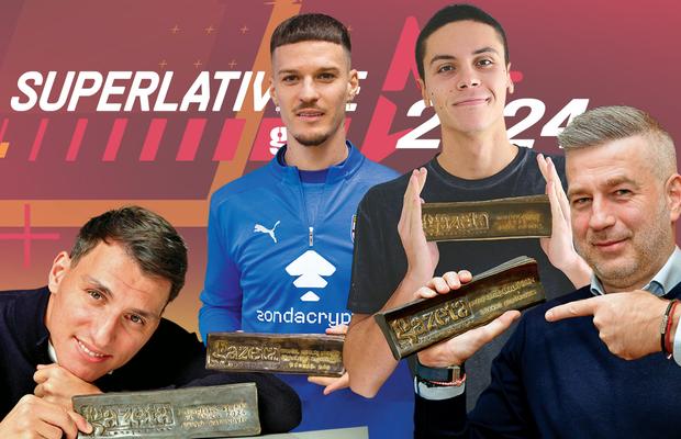 CAMPIONII Superlativelor GSP, cea de-a 59-a ediție: Dennis Man (Fotbalistul Anului), Edward Iordănescu (Antrenorul Anului), Risto Radunovic (Jucătorul Străin al anului) și David Popovici (Sportivul Anului)!