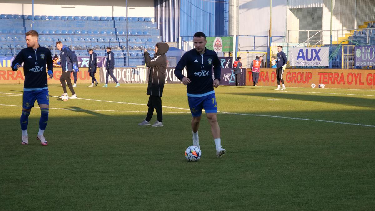 Unirea Slobozia - CFR Cluj, înainte de meci / 15.12.2024