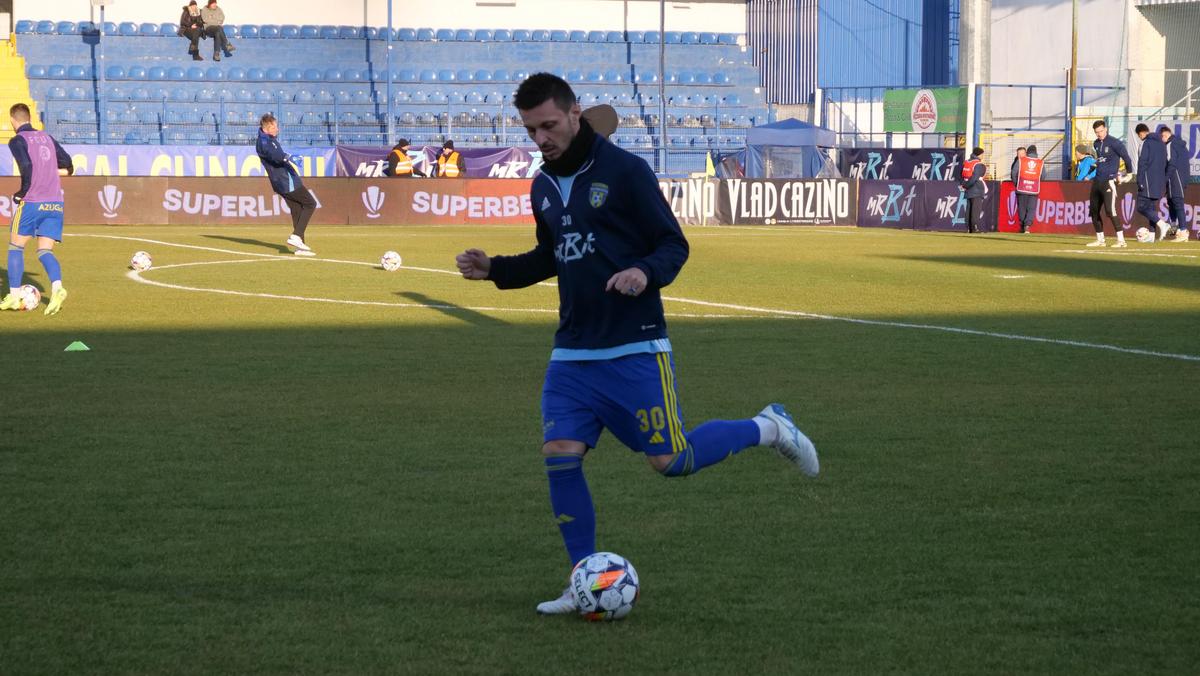 Unirea Slobozia - CFR Cluj, înainte de meci / 15.12.2024
