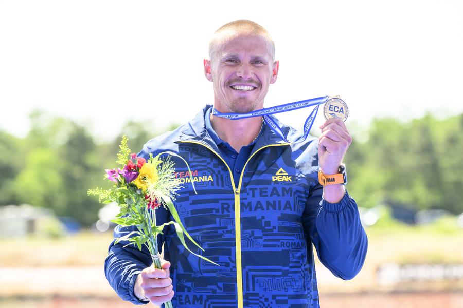 „Am primit un dar de la Dumnezeu” » Cu inima frântă după Paris 2024, a devenit campion european pentru România: „Am văzut negru în fața ochilor pentru 400 de metri!”