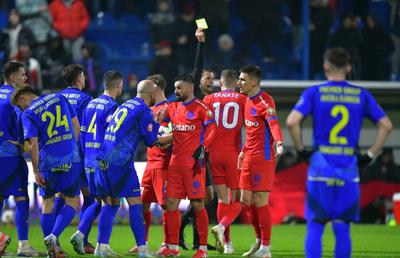 Amendă? Tănase a comis-o în Slobozia - FCSB » Răsturnare de situație după 5 minute