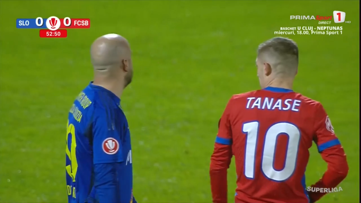 Florin Tănase, cartonaș galben pentru proteste în Slobozia - FCSB