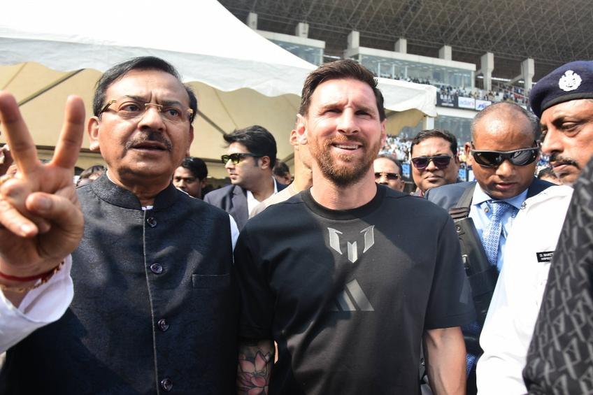 Messi, în cadrul vizitei sale în India / Imago Images