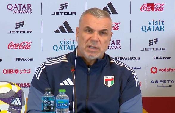 Încă un obiectiv ratat! Cosmin Olăroiu, umilit în FIFA Arab Cup